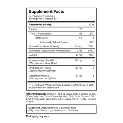 Menopause Vitamin Capsules