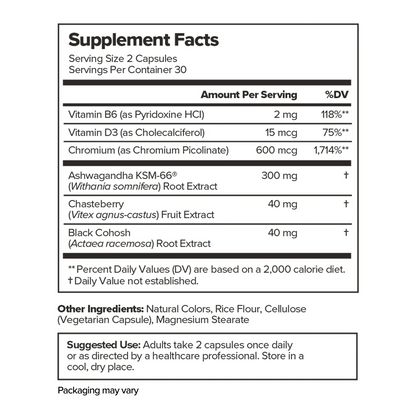 Menopause Vitamin Capsules